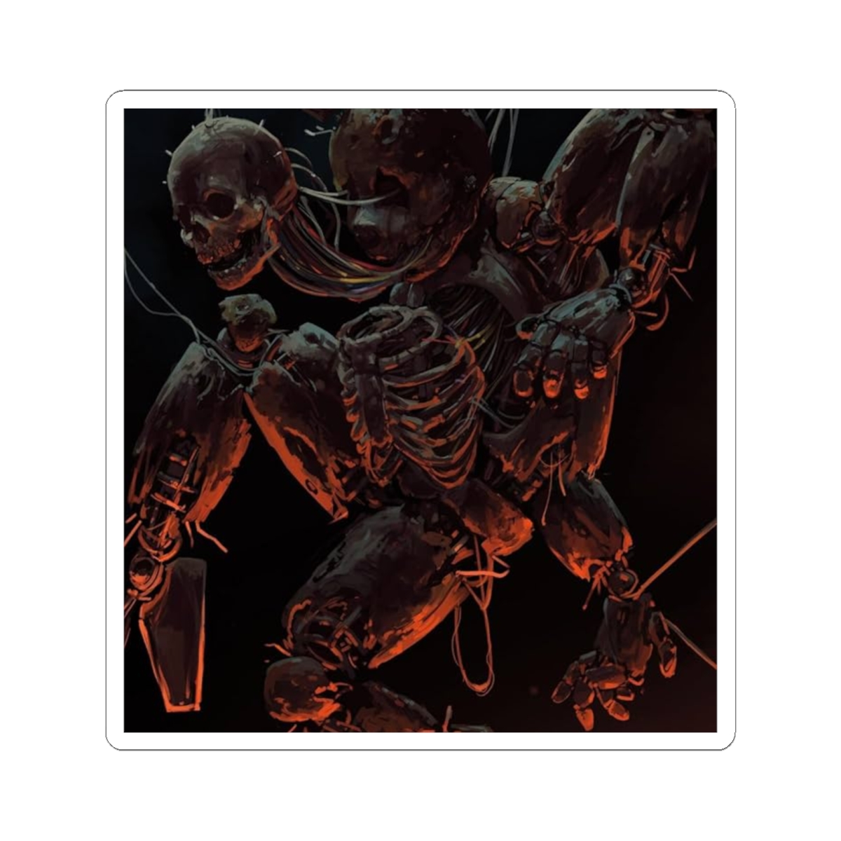 Five Nights at Freddy's "Five Nights at Freddy's" Sticker - Five Nights at Freddy's official Stickers merch